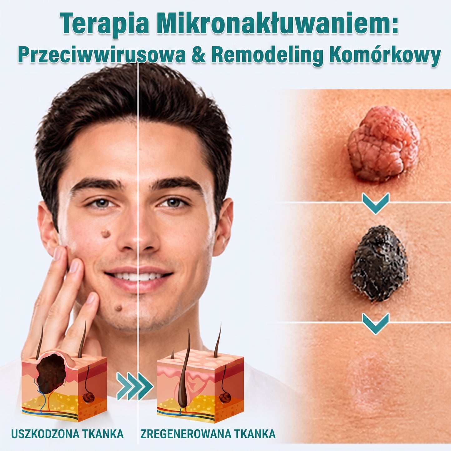 🦚🇵🇱 𝐇𝐞𝒂𝒍𝗿𝗶𝙯𝙚® 2-w-1 Plaster Mikronakłuwający i Hydrokoloidowy 🌿 | Usuwanie wypukłych znamion, trądziku, brodawek płaskich i włókniaków | | Pomaga poprawić wygląd zmarszczek, blizn i niedoskonałości skóry | | Niewidoczne plastry do twarzy i ciała |