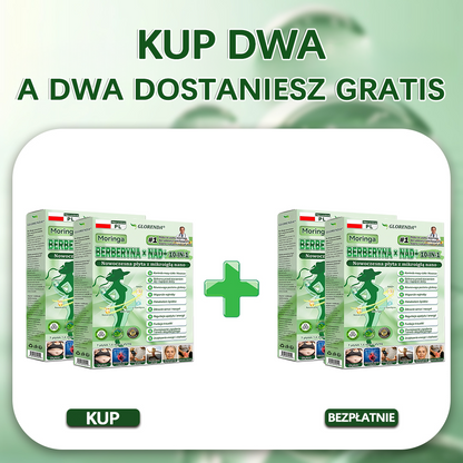 🇵🇱 Oficjalny Sklep|🧺Glorenda® Moringa · Berberyna × NAD+ 10-w-1 Zaawansowana Nano Mikronakłuwająca Plaster (tylko raz dziennie, widoczne efekty już po 7 dniach) ✅ Dla osób z otyłością, luźną skórą, cukrzycą, bezdechem sennym, problemami stawowymi i innymi