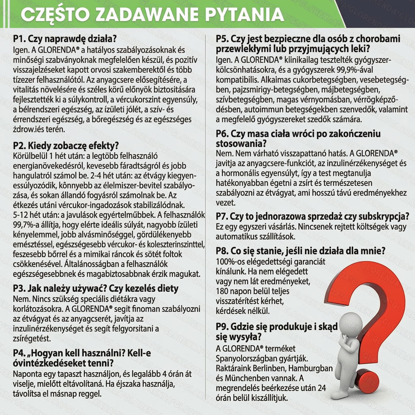 Oficjalny Sklep|☀️Glorenda® Moringa · Berberyna × NAD+ 10-w-1 Zaawansowana Nano Mikronakłuwająca Plaster (tylko raz dziennie, widoczne efekty już po 7 dniach) ✅ Dla osób z otyłością, luźną skórą, cukrzycą, bezdechem sennym, problemami stawowymi i innymi